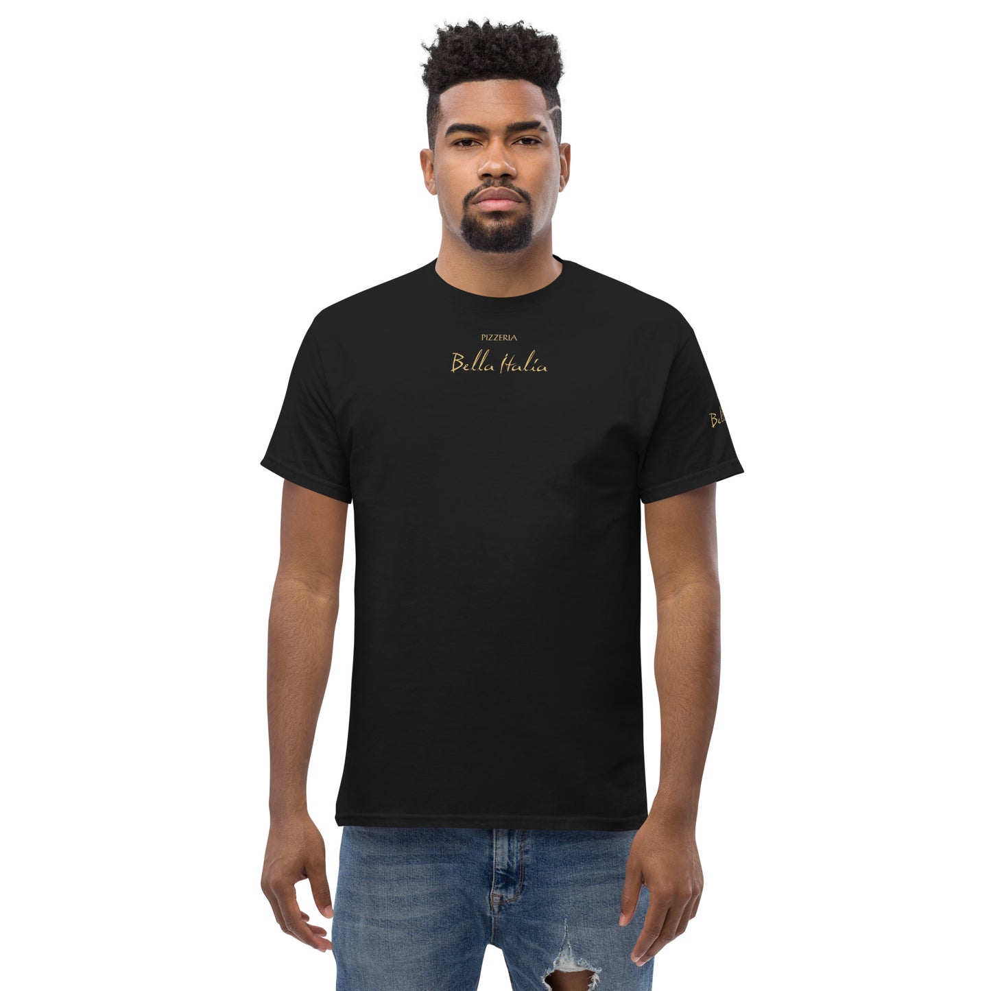 Bella Italia Klassisches Herren-T-Shirt